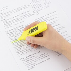 Zakreślacze D.Rect 1128 4  kolory