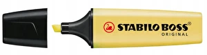 Zakreślacz STABILO BOSS pastel 70/144 żółty
