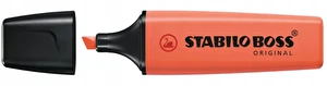 Zakreślacz STABILO BOSS pastel 70/140 czerwony