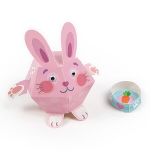 Kreatywne Figurki 3D z naklejkami dla dzieci Słodkie Zwierzaki Kidea
