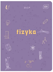 Zeszyt tematyczny A5 60k Hybrid w kratkę Fizyka