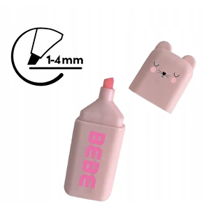 Zkreślacze mini misie 4 kol BB Friends