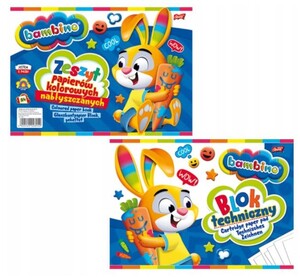 Wyprawka szkolna BAMBINO Mega XXL klasa 1, 2, 3 + długopis