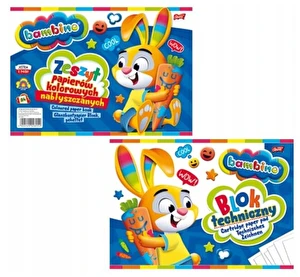 Wyprawka szkolna BAMBINO Mega XXL klasa 1, 2, 3 + długopis