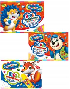 Wyprawka szkolna BAMBINO Mega XXL klasa 1, 2, 3 + długopis