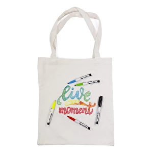 Markery do tkanin i obuwia 5kolorów Kidea