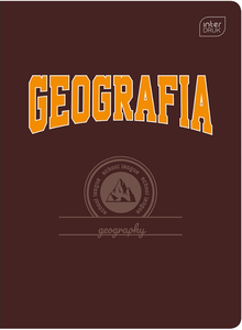 Zeszyt tematyczny A5 60k Hybrid w kratkę Geografia