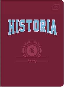 Zeszyt tematyczny A5 60k Hybrid w kratkę Historia