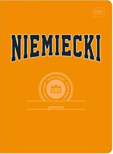 Zeszyt tematyczny A5 60k Hybrid w kratkę Niemiecki