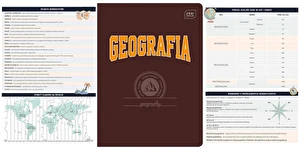 Zeszyt tematyczny A5/60k ze ściągą Zestaw Hybrid 10szt