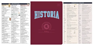 Zeszyt tematyczny A5/60k ze ściągą Zestaw Hybrid 10szt