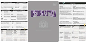 Zeszyt tematyczny A5/60k ze ściągą Zestaw Hybrid 10szt