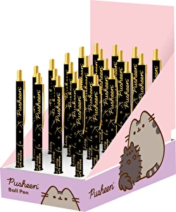 Długopis automatyczny 0,7 Pusheen Gold niebieski