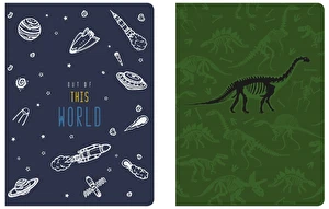 Zeszyt A5 16k 3= kolor linia mix Interdruk bas boys