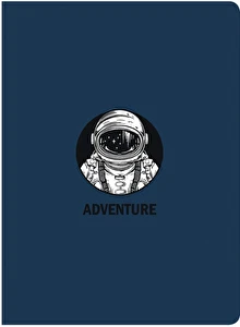 Zeszyt A5 32k 3linia kolor mix Interdruk bas BOY