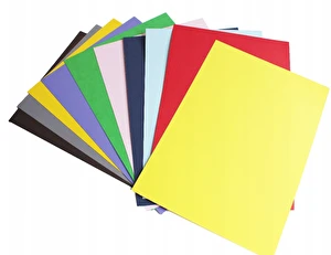 Blok techniczny A4 kolorowy 180g 10 kartek 900198