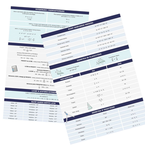 Zeszyt tematyczny A5 60k Hybrid w kratkę Matematyka