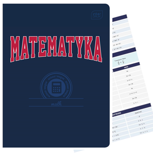 Zeszyt tematyczny A5 60k Hybrid w kratkę Matematyka