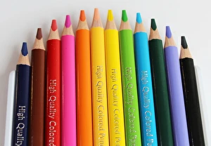 Kredki Astra Jumbo ołówkowe 12 kol + temperówka