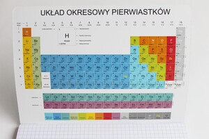 Zeszyt tematyczny A5 60k Hybrid w kratkę CHEMIA