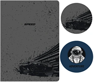 Zeszyt A5 32k 3linia kolor mix Interdruk bas BOY