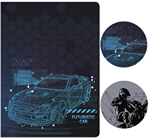 Zeszyt A5 32k kratka # mix Interdruk bas boy