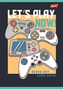 Zeszyt A5 32k linia dwukolorowa Let's Play Unipap