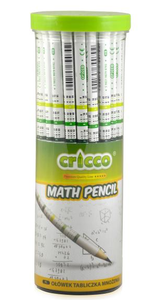 Ołówek HB trójkątny z tabliczką mnożenia Cricco