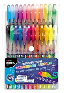 Długopisy Kidea żelowe 24 kolory