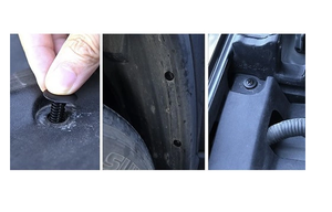 Spinki do auta Zestaw Spinek Samochodowych Ściągacz Wyjmaki 626 el XTROBB