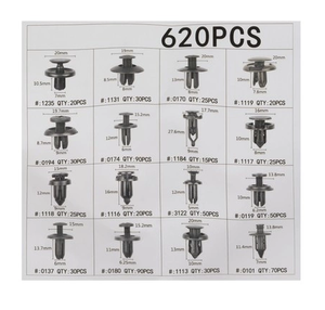 Spinki do auta Zestaw Spinek Samochodowych Ściągacz Wyjmaki 626 el XTROBB