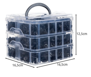 Spinki do auta Zestaw Spinek Samochodowych Ściągacz Wyjmaki 626 el XTROBB