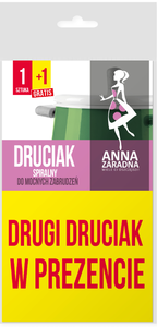 Druciak metalowy spiralny 1 Anna Zaradna