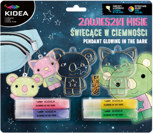 Zawieszki Misie świecące w ciemności FRIENDS Kidea