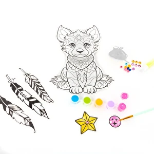 Łapacz Snów marzeń Świecący w ciemności Zestaw kreatywny dla dzieci MYSTIC