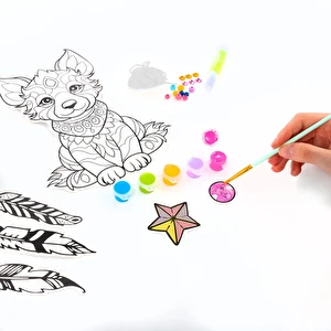 Łapacz Snów marzeń Świecący w ciemności Zestaw kreatywny dla dzieci MYSTIC