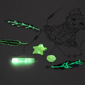 Łapacz Snów marzeń Świecący w ciemności Zestaw kreatywny dla dzieci MYSTIC