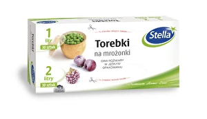 Woreczki na mrożonki 1L 30szt oraz 2L 30szt BOX Stella