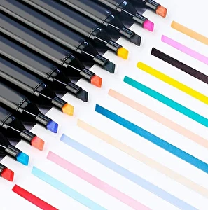 Markery dwustronne alkoholowe + torba MAALEO Zestaw 40 szt.