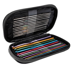 Zestaw szydełek do szydełkowania 50 elementów Etui