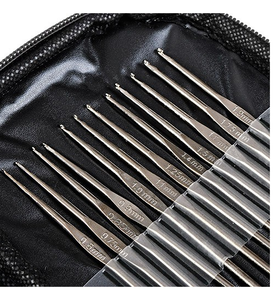 Zestaw szydełek do szydełkowania 50 elementów Etui