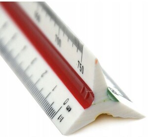 Skalówka trójkątna Leniar Urbanista nr 32 1:20/25/50/100/200/500