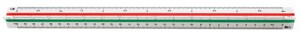 Skalówka trójkątna Leniar Urbanista nr 32 1:20/25/50/100/200/500