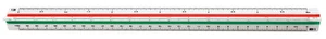 Skalówka trójkątna Leniar Urbanista nr 32 1:20/25/50/100/200/500