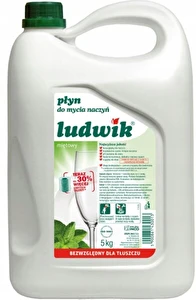 Płyn do mycia naczyń LUDWIK miętowy 5l