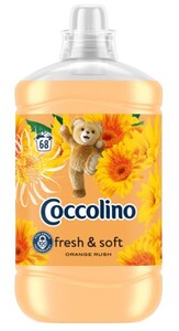 Coccolino płyn do płukania Happy Yellow Silk Lily Orange Rush 204 prań 3 x1,7l