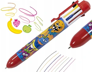 Długopis zapachowy 8 kolorów Kidea D8ZKA