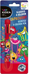 Długopis zapachowy 8 kolorów Kidea D8ZKA