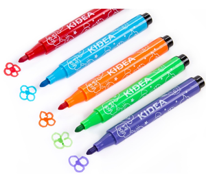 Flamastry pisaki mazaki JUMBO grube 24 kolory KIDEA