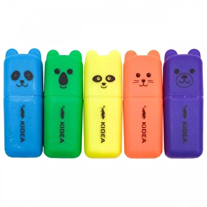 Zakreślacze mini Misie 5 kol